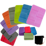XPE Faltbare Campingmatte, faltbares, tragbares Kleinkissen, feuchtigkeitsbeständig, wasserdicht, schmutzabweisend, Picknickmatte, Strandmatte, 38,5x27,5cm Blau, 38,5x27,5cm Fruchtgrün, 38,5x27,5cm Orange