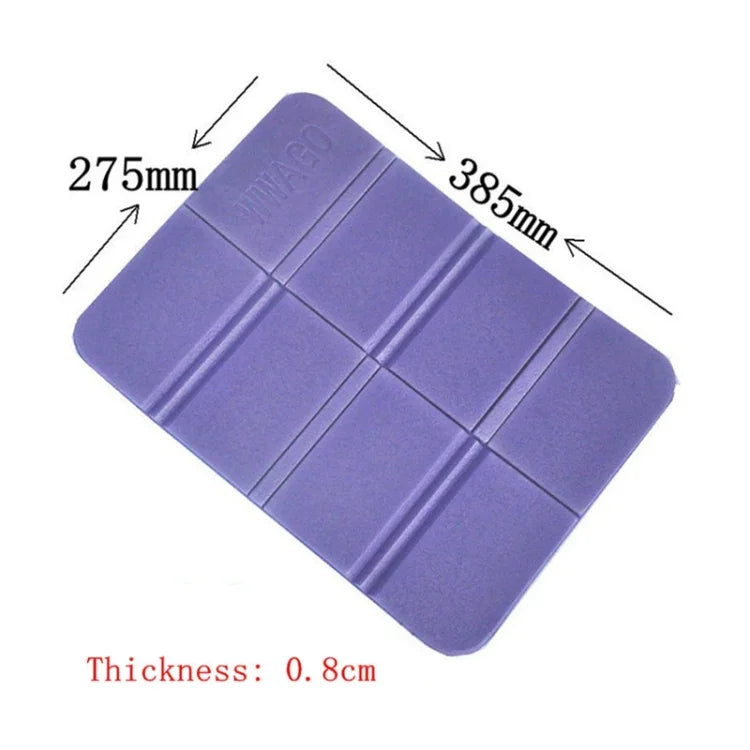 XPE Faltbare Campingmatte, faltbares, tragbares Kleinkissen, feuchtigkeitsbeständig, wasserdicht, schmutzabweisend, Picknickmatte, Strandmatte, 38,5x27,5cm Blau, 38,5x27,5cm Fruchtgrün, 38,5x27,5cm Orange