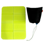 XPE Faltbare Campingmatte, faltbares, tragbares Kleinkissen, feuchtigkeitsbeständig, wasserdicht, schmutzabweisend, Picknickmatte, Strandmatte, 38,5x27,5cm Blau, 38,5x27,5cm Fruchtgrün, 38,5x27,5cm Orange