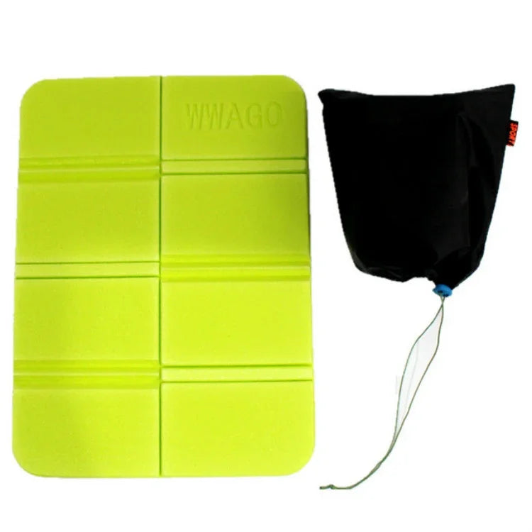 XPE Faltbare Campingmatte, faltbares, tragbares Kleinkissen, feuchtigkeitsbeständig, wasserdicht, schmutzabweisend, Picknickmatte, Strandmatte, 38,5x27,5cm Blau, 38,5x27,5cm Fruchtgrün, 38,5x27,5cm Orange