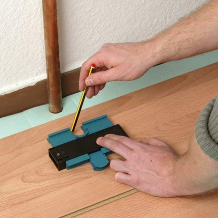 120 mm Kunststoff Universal Rohr Holzkanäle Profil Anreißwerkzeug Duplikator Zahnkontur Kopie Vakuumverpackung, 120 mm Anreißwerkzeug
