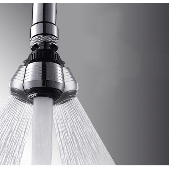 360 Grad drehbare Düse Wasserfilteradapter Wasserreiniger Sparendes Wasserhahn Zuhause Küchenzubehör, Wasserfilteradapter