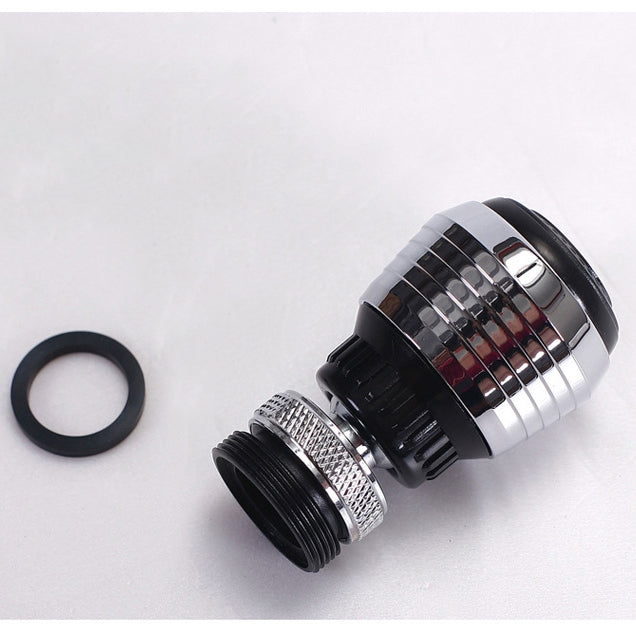 360 Grad drehbare Düse Wasserfilteradapter Wasserreiniger Sparendes Wasserhahn Zuhause Küchenzubehör, Wasserfilteradapter