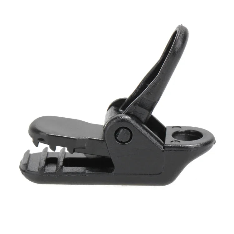 10x Zeltzubehör Markise Windseilklemme Kunststoffclip Outdoor Camping Zelt Alligatorclip Haken, Kunststoffclip