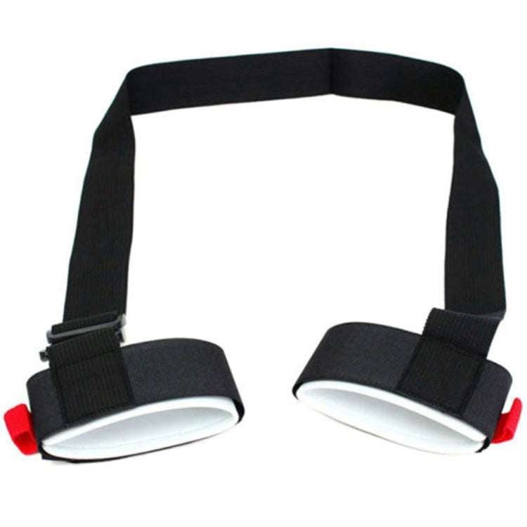 Verstellbarer tragbarer Snowboard Nylon Fixiergurt, längster: 1,2m, Fixiergurt
