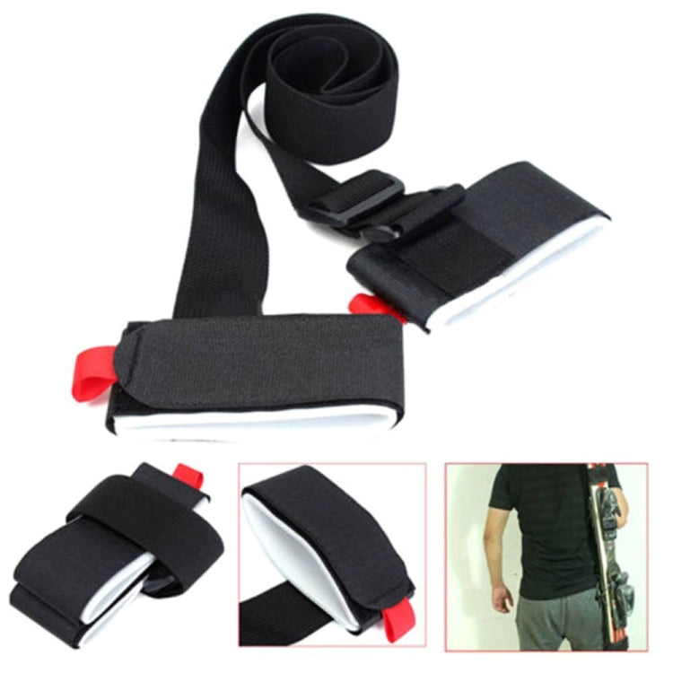 Verstellbarer tragbarer Snowboard Nylon Fixiergurt, längster: 1,2m, Fixiergurt