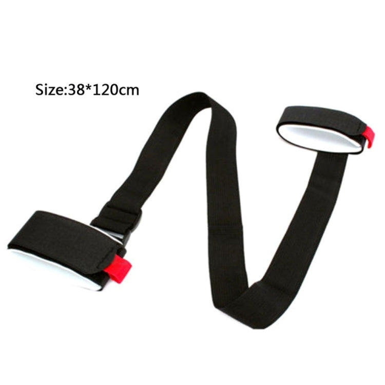 Verstellbarer tragbarer Snowboard Nylon Fixiergurt, längster: 1,2m, Fixiergurt