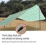 Zelte Windseilklemme Markisen Outdoor Camping Kunststoffclip Zeltzubehör