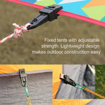 Zelte Windseilklemme Markisen Outdoor Camping Kunststoffclip Zeltzubehör