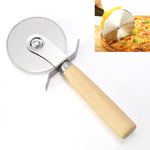 Edelstahl-Pizza-Kochfeld, Pizzaroller-Messer und Tortenmesser, Pizzaschneider 2