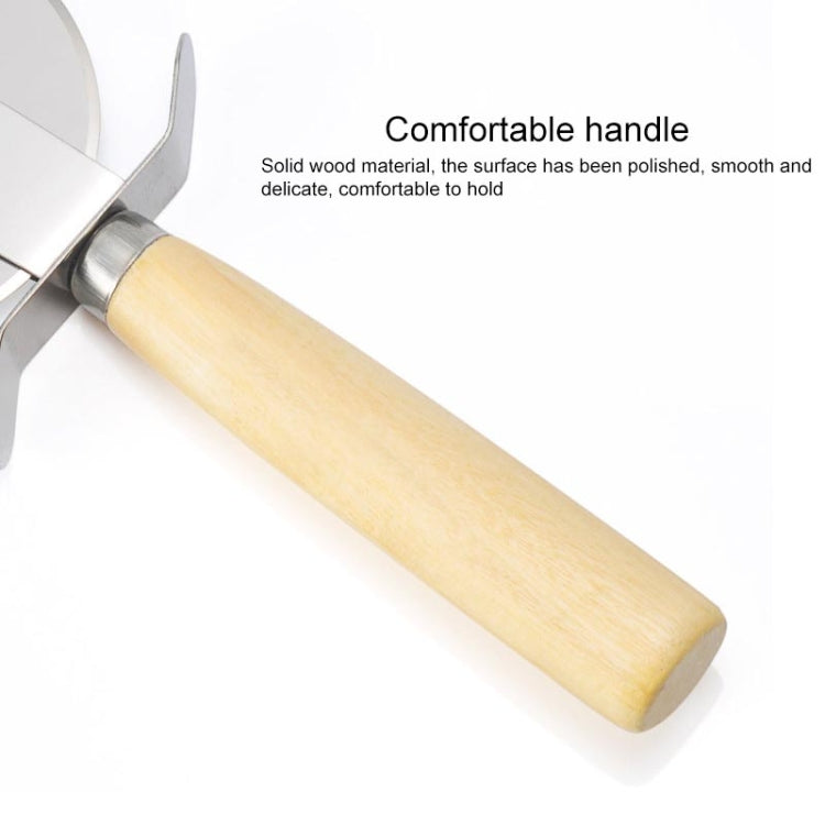 Edelstahl-Pizza-Kochfeld, Pizzaroller-Messer und Tortenmesser, Pizzaschneider 2