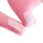Säugling Baby Flaschenhalter Freihand Flaschenhalter Baumwolle Baby Milchflaschen Fütterung Lern-Stillkissen, Blau, Rosa, Lila, Lila Blume