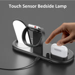 HQ-UD20 Handy-Uhr Multi-Funktions-Ladestation Kabelloses Ladegerät für Telefone & Apple Watch & Airpods, HQ-UD20