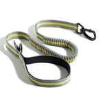 Hunde-Spazierseil für den Außenbereich, reflektierend, elastisch, dehnbar, aus Nylon, gelb, grün
