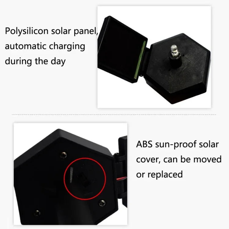 Solar-Outdoor-Simulations-Topfpflanzen-Landschaftslampe LED-Hof-Rasenleuchte, dreiköpfiger Kaktus, einköpfiger Kaktus, Ananas