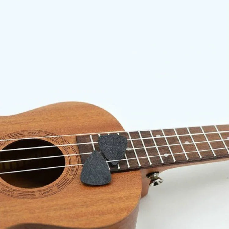 10 Stück Ukulelen-Gitarren-Plektren aus Wollfilz