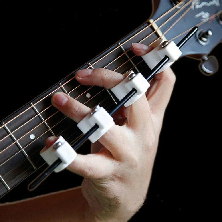 Vier-Finger-Fingerspreizer Gitarre Ukulele Klavier Spannweitenübung Finger-Abdeckung, Standard Edition, Standard-Fettdruck Edition
