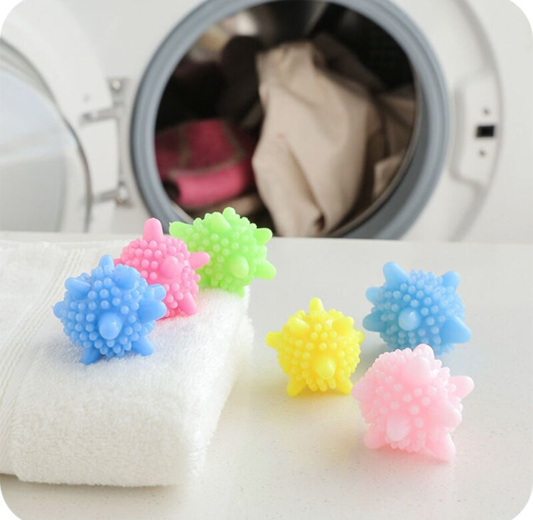 5 Stück Anti-Verwicklungs-Starke Entgiftungs-Waschball für die Waschmaschine, Seestern-förmiger fester Reinigungsball, Reinigungsball