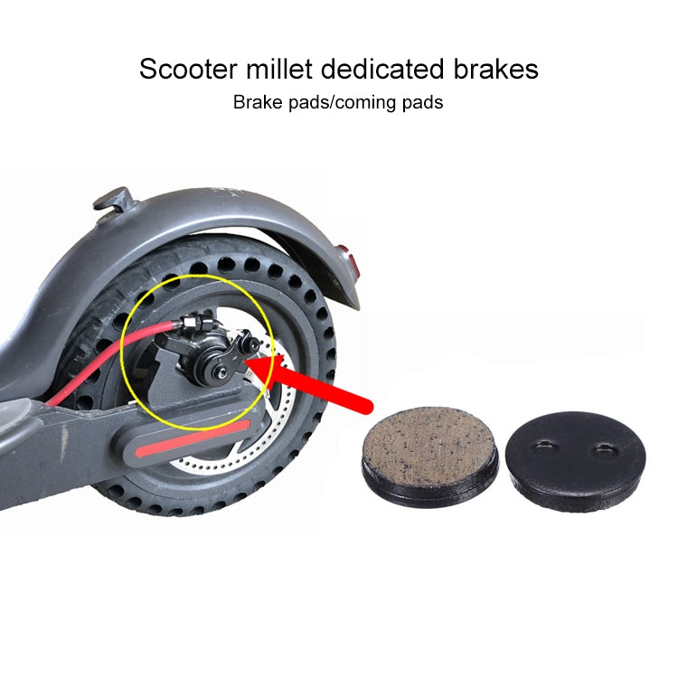 3 Stück für Xiaomi Mijia M365 Scooter Metall-Scheibenbremsbeläge, Scheibenbremsbeläge