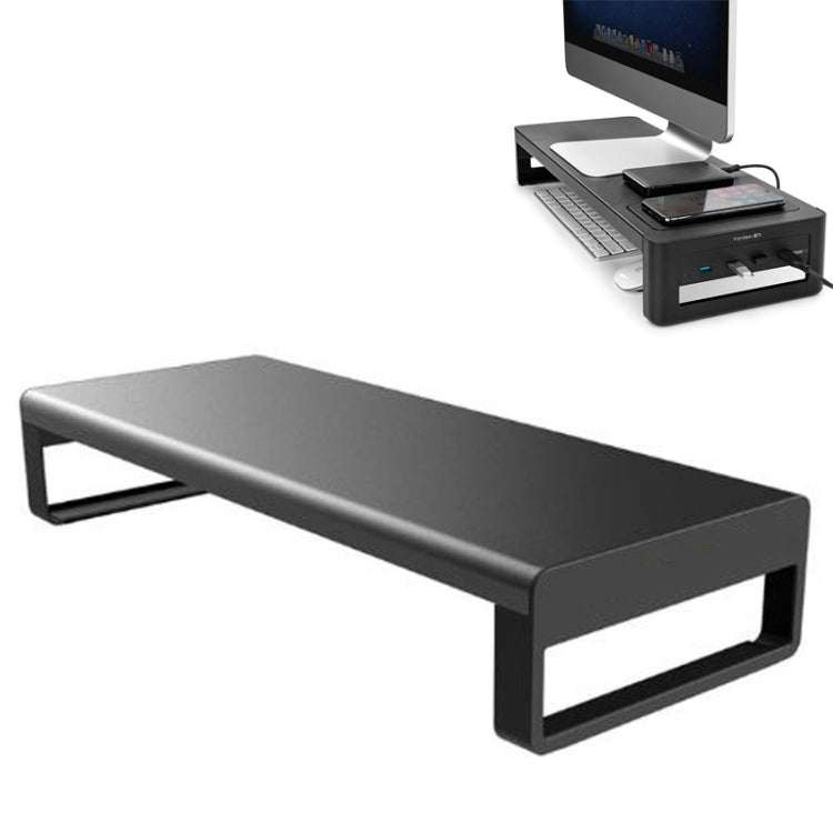 Vaydeer Computermonitor Erhöhter Desktop-Bildschirm Desktop-Aufbewahrungsbasis, Einfache Konfiguration, Hohe Konfiguration 2.0, Hohe Konfiguration 3.0, Kabelloses Ladegerät
