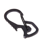 Outdoor-Werkzeuge Karabiner Sechskantschlüssel Flaschenöffner Schlüsselanhänger Kletterzubehör