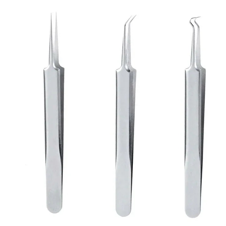 5tlg./Set Akne-Nadel Edelstahl Akne-Klemme Pickelentferner Mitesserentferner, 5-in-1