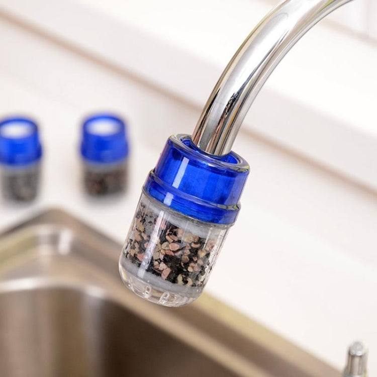2 Stück Haushaltswasserhahnfilter Küchenwasserhahnfilter Aktivkohle Dreischichtiger Wasserfilter, Wasserhahnfilter