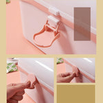 Multifunktionale staubdichte Schmuck-Kosmetik-Kunststoffbox, tragbare Haushalts-Medizinbox, S 24x16,5x14cm, L 27,5x19x18cm