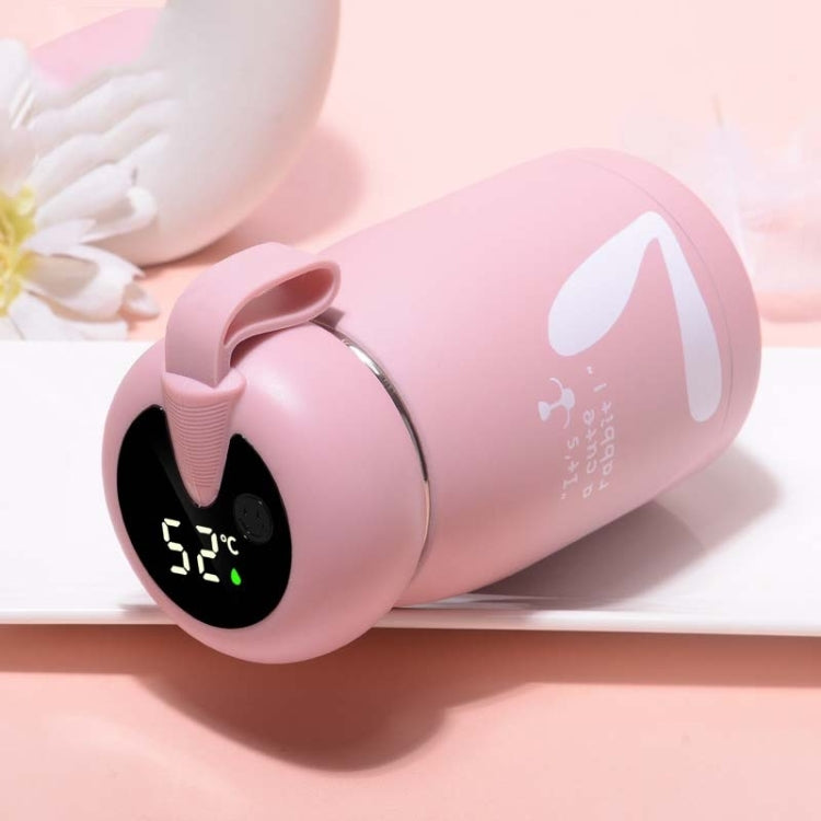 Cartoon Thermosbecher Intelligente Temperaturmessung Farbwechselanzeige Temperatur Wasserbecher Paar Kinder Studentenbecher, Digitalanzeige, Rosa, Digitalanzeige, Blau, Digitalanzeige, Grün, Digitalanzeige, Braun