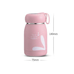 Cartoon Thermosbecher Intelligente Temperaturmessung Farbwechselanzeige Temperatur Wasserbecher Paar Kinder Studentenbecher, Digitalanzeige, Rosa, Digitalanzeige, Blau, Digitalanzeige, Grün, Digitalanzeige, Braun