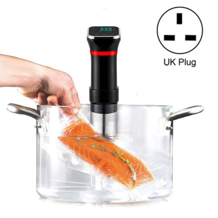 Niedertemperatur-Sous-Vide-Gerät mit Vakuum-Steak-Maschine, aufgetaut, UK-Stecker, US-Stecker, EU-Stecker