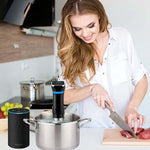 Niedertemperatur-Sous-Vide-Gerät mit Vakuum-Steak-Maschine, aufgetaut, UK-Stecker, US-Stecker, EU-Stecker