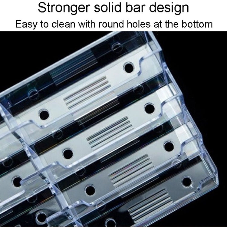Acrylic Transparent Name Card Holder Desktop Showcase, Card Holder