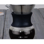 Hitzebeständige Kaffeemaschine, 200ml mit Sieb, 400ml mit Sieb, 200ml ohne Sieb, 400ml ohne Sieb