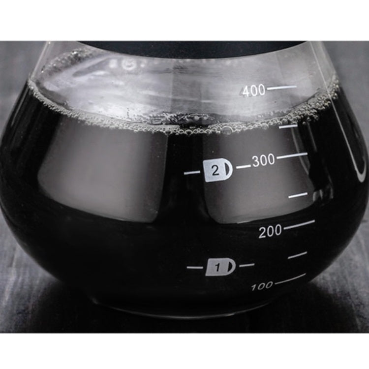 Hitzebeständige Kaffeemaschine, 200ml mit Sieb, 400ml mit Sieb, 200ml ohne Sieb, 400ml ohne Sieb