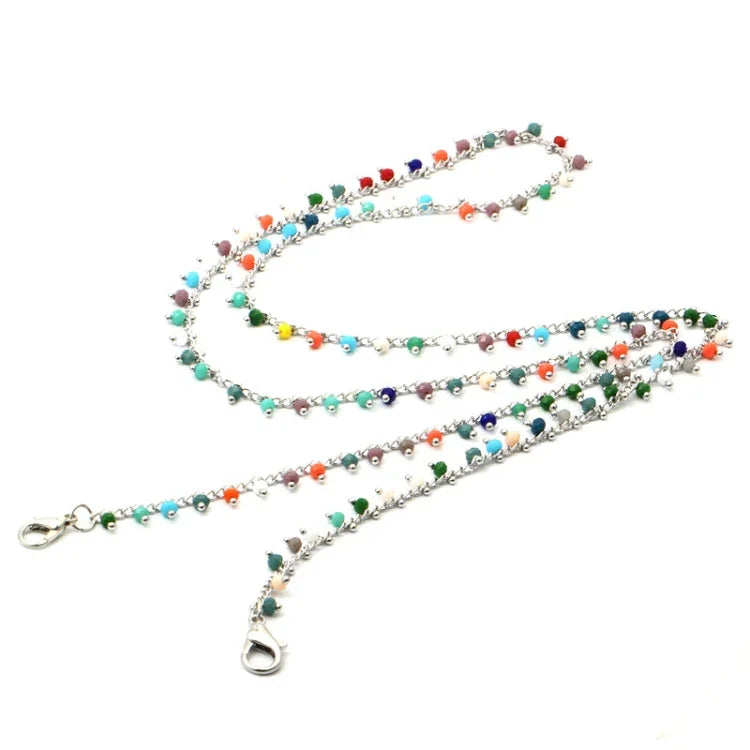 Maskenband Handgemachte Kette Maske Anti-Verlust Brillenband