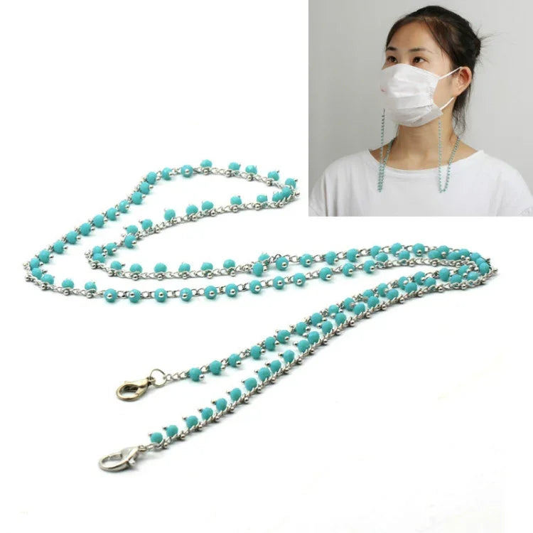 Maskenband Handgemachte Kette Maske Anti-Verlust Brillenband