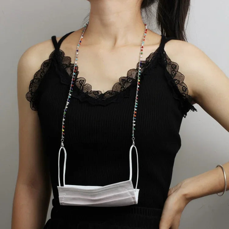 Maskenband Handgemachte Kette Maske Anti-Verlust Brillenband
