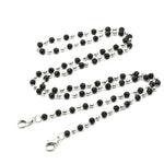 Halskette personalisiert handgefertigt Kristallperlenkette Masken-Anti-Verlust-Lanyard Brillenband