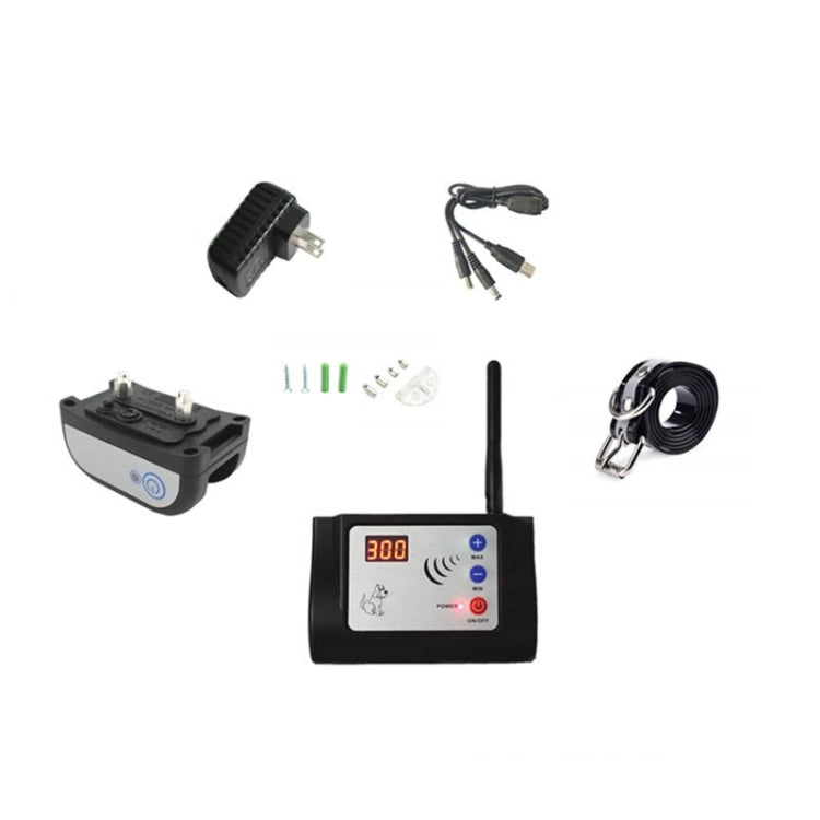Intelligenter, kabelloser Haustierzaun mit 300 Metern Reichweite, wasserdichtem Halsband und reflektierendem Garn für den Schutzzaun (450 g, 570 g, 685 g).
