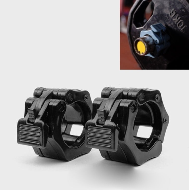 2 Stück Professioneller Langhantel-Schnellverschluss, 25mm, 30mm