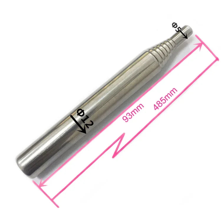 Camping Survival Feuerblasrohr Notfall-Feuerstarter Ausziehbares Blasrohr, 8 Abschnitte