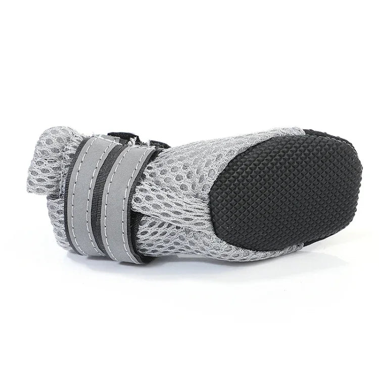 4-in-1-Haustierschuhe, Hundeschuhe, Laufschuhe für kleine Hunde, Haustierbedarf, Größen: S, M, L, XL