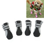 4-in-1-Haustierschuhe, Hundeschuhe, Laufschuhe für kleine Hunde, Haustierbedarf, Größen: S, M, L, XL