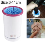 Haustier Automatische Fußwaschschale Katzen Hunde Extremitäten Reinigungsartefakt, S 6-11cm, L 14-19cm, M 10-14cm