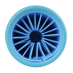 Haustier Automatische Fußwaschschale Katzen Hunde Extremitäten Reinigungsartefakt, S 6-11cm, L 14-19cm, M 10-14cm