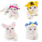 Weiche Katzen-Kopfbedeckung, Katzen-Hunde-Mütze, XS, S, M, L