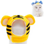 Weiche Katzen-Kopfbedeckung, Katzen-Hunde-Mütze, XS, S, M, L