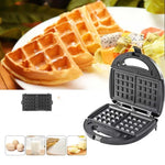 3-in-1-Sandwichmaker, Multifunktions-Waffeleisen, Panini-Frühstücksmaker, EU-Stecker, 3-in-1-Sandwichmaker