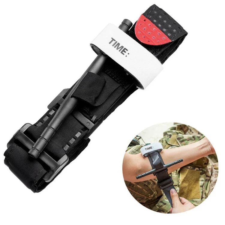 Tragbares Outdoor Einhand-Notfall-Schnallen-Arterien-Tourniquet, Arterien-Tourniquet